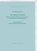 Cover: The Albanian Numerals - Harrassowitz Verlag