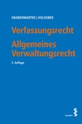 Cover: Verfassungsrecht. Allgemeines Verwaltungsrecht - Facultas