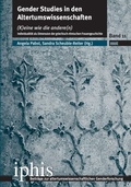 Cover: Gender Studies in den Altertumswissenschaften - WVT Wissenschaftlicher Verlag Trier