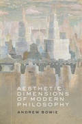Cover: Aesthetic Dimensions of Modern Philosophy - OUP eBook