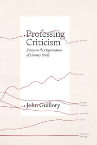 Enlarge image Cover: Professing Criticism - University of Chicago Press