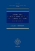 Cover: Employment Contracts and Private International Law - Oxford University Press