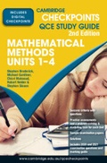 Cover: Cambridge Checkpoints QCE Mathematical Methods Units 1-4 - Cambridge University Press