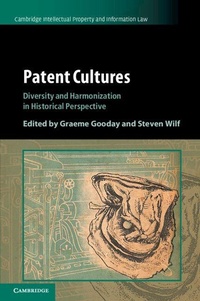 Enlarge image Cover: Patent Cultures - Cambridge University Press