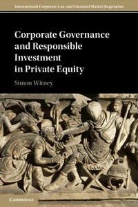 Abbildung von: Corporate Governance and Responsible Investment in Private Equity - Cambridge University Press