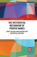 Cover: The Referential Mechanism of Proper Names - Routledge