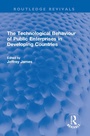 Cover: The Technological Behaviour of Public Enterprises in Developing Countries - Routledge