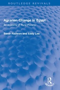 Bild: Agrarian Change in Egypt - Routledge