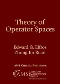 Enlarge image Cover: Theory of Operator Spaces - American Mathematical Society