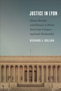 Cover: Justice in Lyon - University of Toronto Press