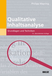 Abbildung von: Qualitative Inhaltsanalyse - Beltz Verlagsgruppe GmbH & Co. KG