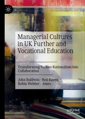 Cover: Managerial Cultures in UK Further and Vocational Education - Palgrave Macmillan