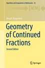 Cover: Geometry of Continued Fractions - Springer