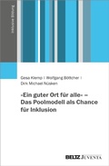Cover: &raquo;Ein guter Ort f&uuml;r alle&laquo; - Das Poolmodell als Chance f&uuml;r Inklusion - Beltz eBook