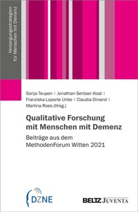 Abbildung von: Qualitative Forschung mit Menschen mit Demenz - Beltz Juventa