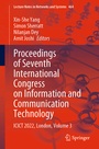 Cover: Proceedings of Seventh International Congress on Information and Communication Technology - Springer
