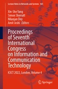 Cover: Proceedings of Seventh International Congress on Information and Communication Technology - Springer
