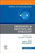 Cover: Emergencies in Obstetrics and Gynecology, An Issue of Obstetrics and Gynecology Clinics: Volume 49-3 - Elsevier