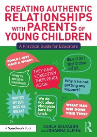 Enlarge image Cover: Creating Authentic Relationships with Parents of Young Children - Routledge