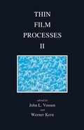 Cover: Thin Film Processes - Academic Press