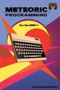 Cover: Meteoric programming for the Oric-1 - Acorn Books