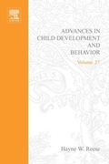Cover: Advances in Child Development and Behavior - Academic Press