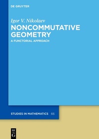 Abbildung von: Noncommutative Geometry - De Gruyter