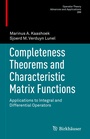 Cover: Completeness Theorems and Characteristic Matrix Functions - Birkh&auml;user