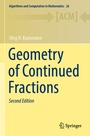 Cover: Geometry of Continued Fractions - Springer