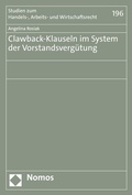 Abbildung von: Clawback-Klauseln im System der Vorstandsvergütung - Nomos