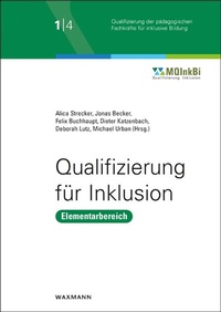 Enlarge image Cover: Qualifizierung für Inklusion - Waxmann