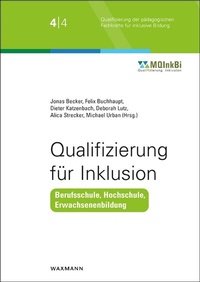 Enlarge image Cover: Qualifizierung für Inklusion - Waxmann