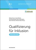 Cover: Qualifizierung f&uuml;r Inklusion - Waxmann