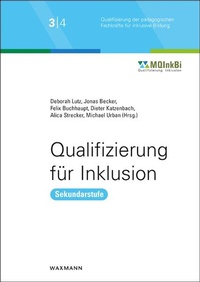 Enlarge image Cover: Qualifizierung für Inklusion - Waxmann