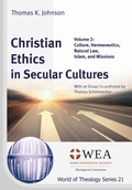 Cover: Christian Ethics in Secular Cultures - Verlag f&uuml;r Kultur und Wissenschaft