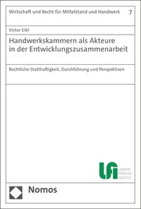 Abbildung von: Handwerkskammern als Akteure in der Entwicklungszusammenarbeit - Nomos