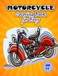 Cover: Motorcycle Coloring Book for Kids - Emily Publishing