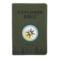 Abbildung von: CSB Explorer Bible for Kids, Olive Compass, Indexed - LifeWay Christian Resources