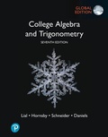 Cover: College Algebra and Trigonometry, Global Edition - Pearson Education Limited