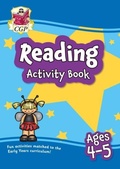 Cover: Reading Activity Book for Ages 4-5 (Reception) - Coordination Group Publications Ltd (CGP)