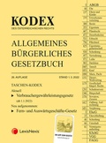 Cover: Taschen-Kodex ABGB 2022 - inkl. App - LexisNexis Verlag ARD ORAC GmbH