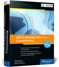 Abbildung von: SAP S/4HANA Finance - Customizing - SAP PRESS