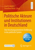 Cover: Politische Akteure und Institutionen in Deutschland - Springer VS