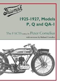 Abbildung von: Triumph 1925-1927, Models P, Q and QA-1 - Richard Cornelius