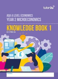 Abbildung von: AQA A-Level Economics Knowledge Book - Year 2 Microeconomics - Tutor2u Limited