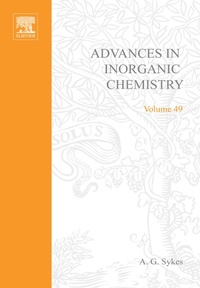 Enlarge image Cover: Advances in Inorganic Chemistry - Academic Press