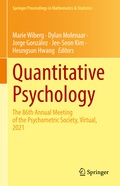 Cover: Quantitative Psychology - Springer