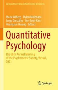 Enlarge image Cover: Quantitative Psychology - Springer