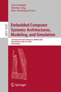 Enlarge image Cover: Embedded Computer Systems: Architectures, Modeling, and Simulation - Springer