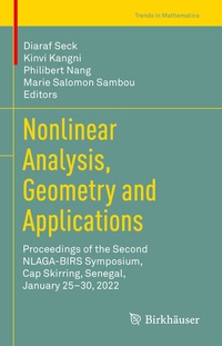 Abbildung von: Nonlinear Analysis, Geometry and Applications - Birkhäuser